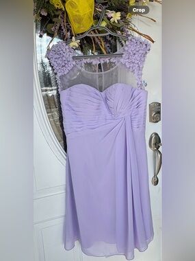 NWT Elegant Lavender Sleeveless Dress